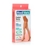 Medias de Compresion Mediana – Cadera Punta Cerrada Transparente 15 20mmHg